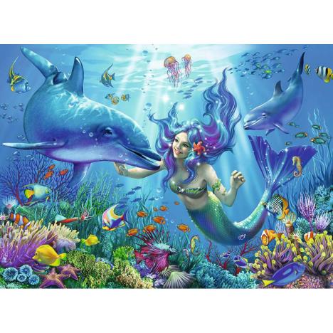 Underwater Paradise XXL 200pc Glow In The Dark Jigsaw Puzzle Extra Image 1